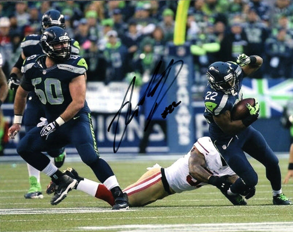 Robert Turbin Seattle Seahawks Signed 8x10 Photo #7