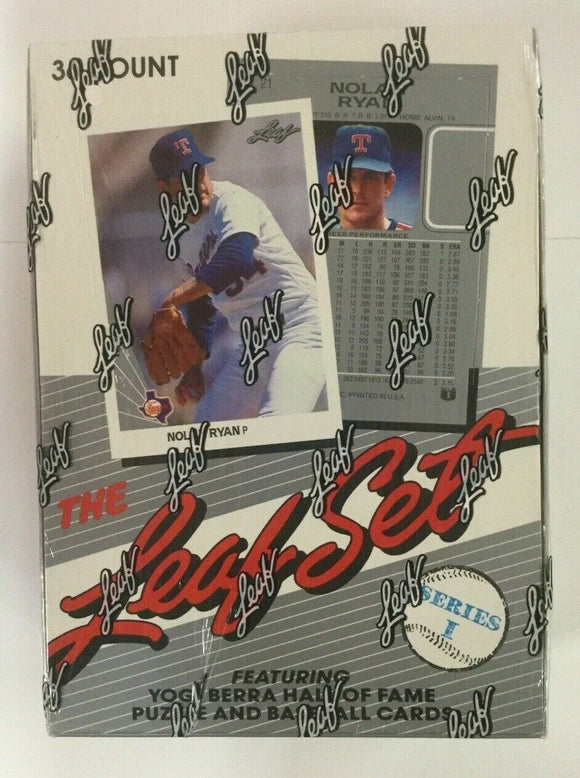 1990 Leaf Baseball Series 1 Box #s 1-264