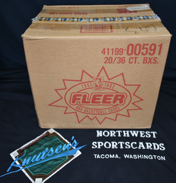 1991-92 Fleer Update Basketball Case