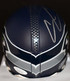 Chris Carson Signed Seahawks Mini Helmet JSA COA