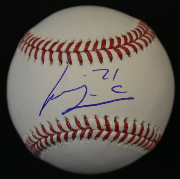 Luis Castillo Autographed MLB Baseball JSA/COA