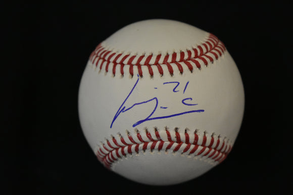 Luis Castillo Autographed MLB Baseball JSA/COA