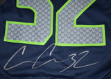 Chris Carson Signed Seahawks Jersey JSA COA