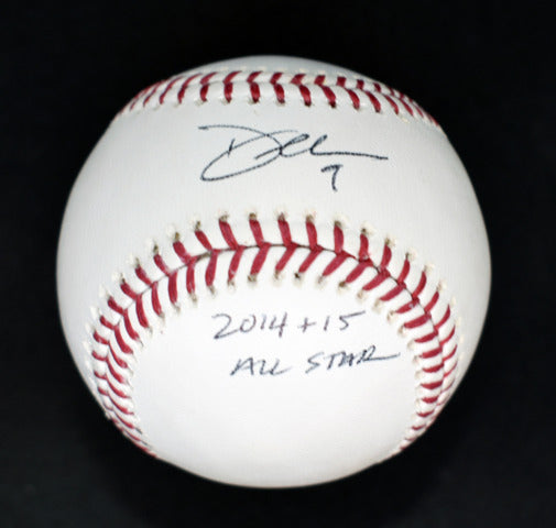 Dee Strange Gordon Signed MLB Baseball w/ 2014+15 All Star Inscription JSA