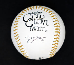 Dee Strange Gordon Signed Gold Glove MLB Baseball JSA