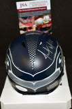 Jacob Hollister Signed Seahawks Speed Mini Helmet w/JSA COA