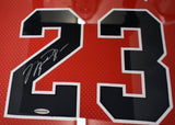 Michael Jordan Autographed Jersey With Beckett/LOA, UD COA, PSA COA