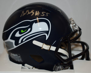 Ben Burr-Kirven Seahawks Signed Mini Helmet