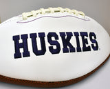 Ben Burr-Kirven UW Huskies Signed Logo Ball