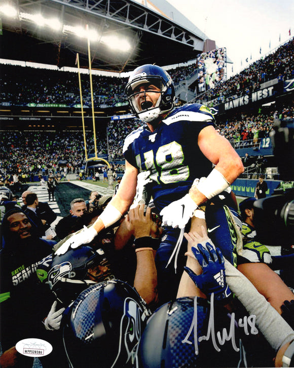 Jacob Hollister Seattle Seahawks Signed 8x10 Photo A