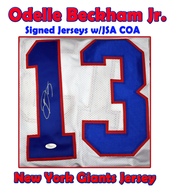 Odell Beckham Jr. Signed Giants Jersey w/JSA COA