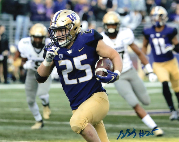 Ben Burr-Kirven UW Huskies/Seahawks Signed 8x10 Photo #1
