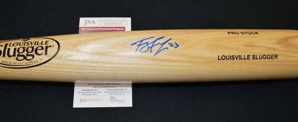 Ty France Signed Louisville Slugger Baseball Bat JSA