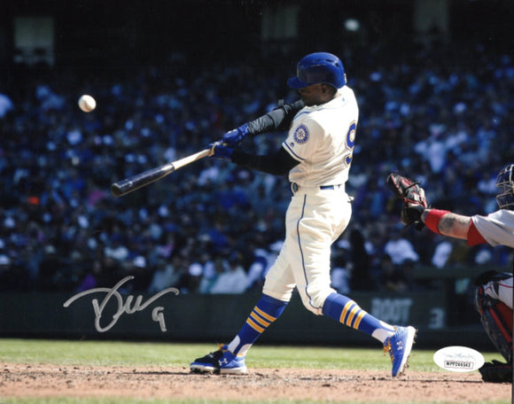 Dee Strange-Gordon Signed Mariners 8x10 Photograph D JSA