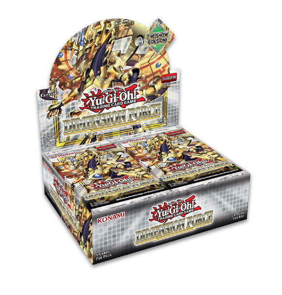 Yugioh Dimension Force 1st Edition Booster Box