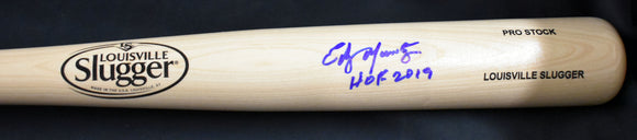 Edgar Martinez Autographed Signed Louisville Slugger Bat with 