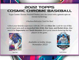 2022 Topps Cosmic Chrome Baseball Hobby Box