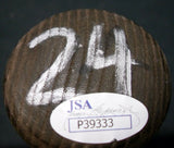 Dwight Evans Autographed Game Issued Uncracked Baseball Bat JSA/COA