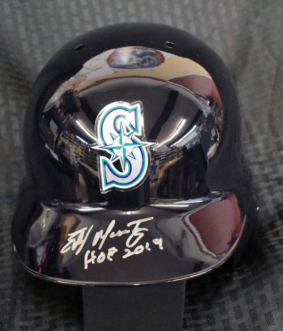 Edgar Martinez Autographed Mariners Full Size Authentic Batting Helmet JSA/COA