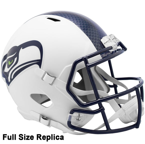 a real seattle seahawks football helmet Rivalries On Field Alternate Authentic SpeedFlex As a collectible the nfl speed pro line is available in all 32 nfl teams Russell Wilson Autographed Seattle Seahawks
