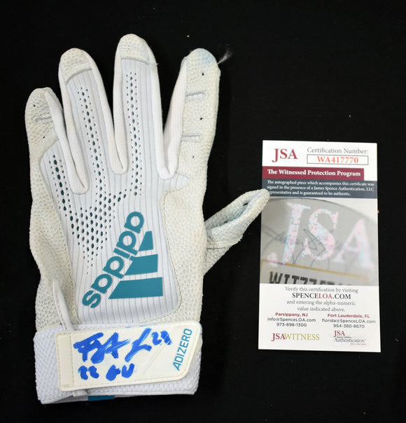 Ty France Signed Game Used Batting Glove #20 JSA