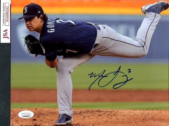 Marco Gonzales Autographed 8x10 Photo #1 JSA/COA