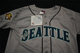 Bret Boone Signed 2001 Mariners Grey Jersey w/All Star Patch Silver Sharpie