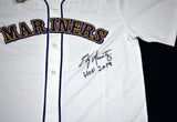 Edgar Martinez Autographed Seattle Mariners Nike Cooperstown Collection Jersey w/ JSA COA