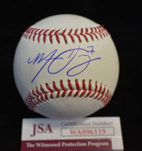 Marco Gonzales Autographed MLB Baseball JSA/COA