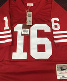 Joe Montana Autographed 49ers Mitchell & Ness Jersey w/ Fanatics COA