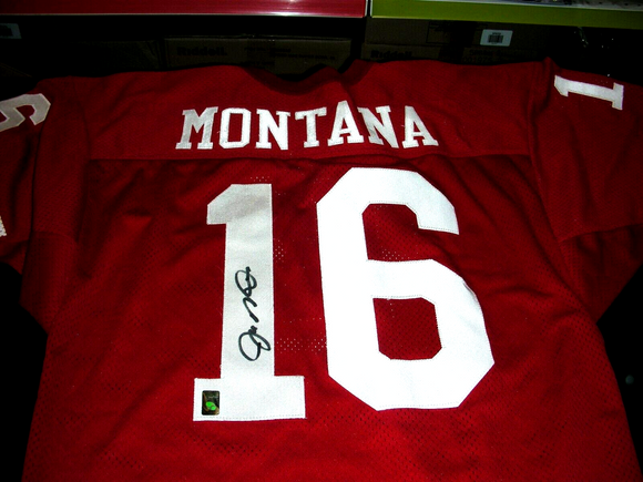 Joe Montana Autographed 49ers Jersey w/ Montana COA