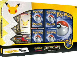 Pokemon Celebrations Pikachu V Union Box