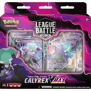 Pokemon Shadow Rider Calyrex Vmax League Battle Deck