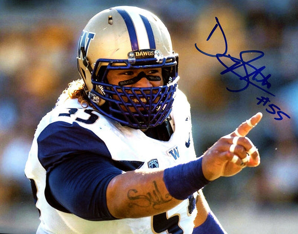 Danny Shelton UW Huskies Signed 8x10 Photo 