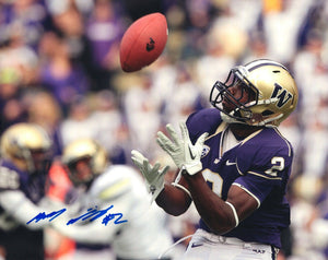 Kasen Williams UW Huskies Signed 8x10 Photo #1