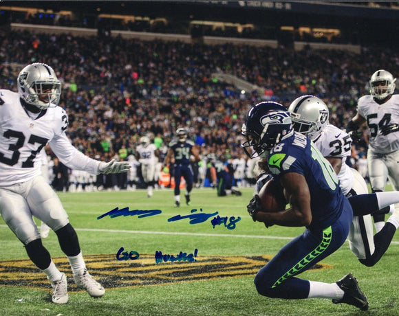 Kasen Williams UW Huskies/Seahawks Signed 8x10 Photo 