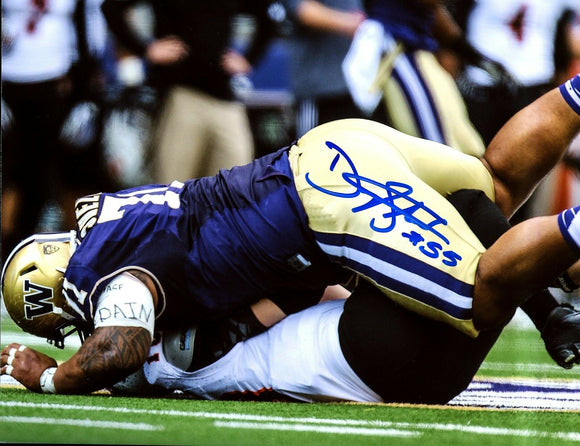 Danny Shelton UW Huskies Signed 8x10 Photo 