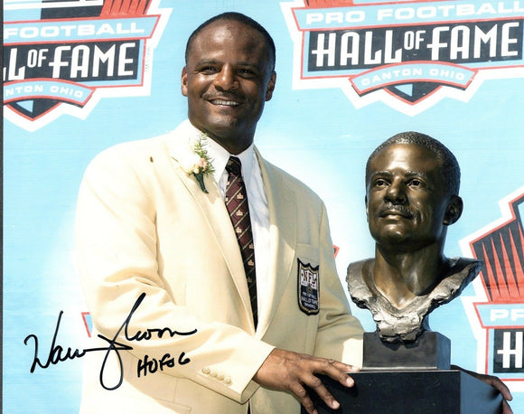 Warren Moon UW Huskies Signed 8x10 Photo HOF