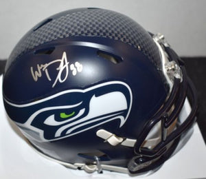 Will Dissly Seahawks Signed Speed Mini Helmet JSA Certified Autograph