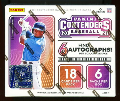 2021 Panini Contenders Baseball Hobby Box
