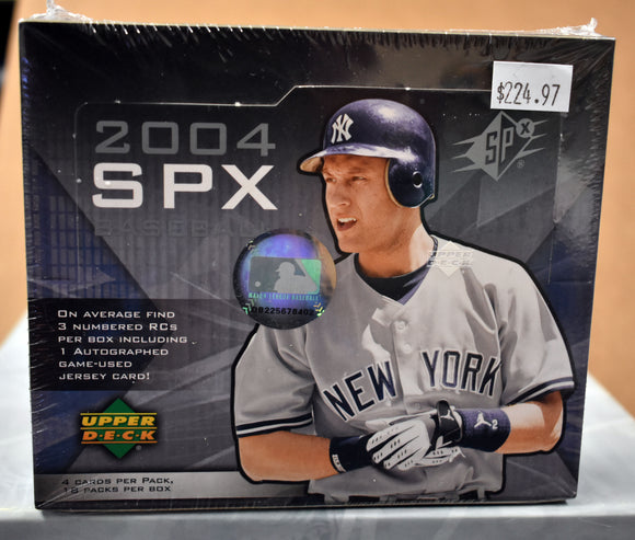 2004 Upper Deck SPx Baseball Hobby Box