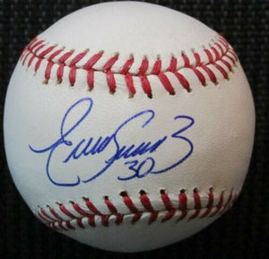 Eugenio Suarez Autographed MLB Baseball w/BAS COA
