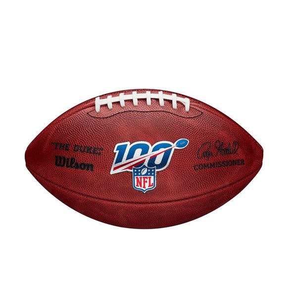 NFL Official 100 Year Authentic Leather Game Football (Boxed)