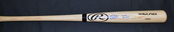 Ty France Autographed Louisville Slugger Baseball Bat w/ 2022 All Star Inscription JSA/COA