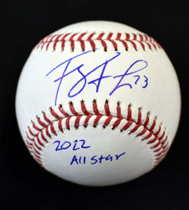 Ty France Autographed MLB Baseball w/ 2022 All Star Inscription JSA/COA