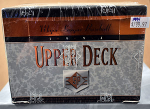 1994 Upper Deck SP Baseball Hobby Box