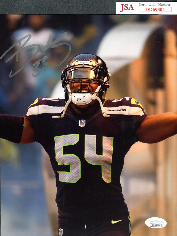 Bobby Wagner Signed Seahawks 8x10 Photograph #2 JSA