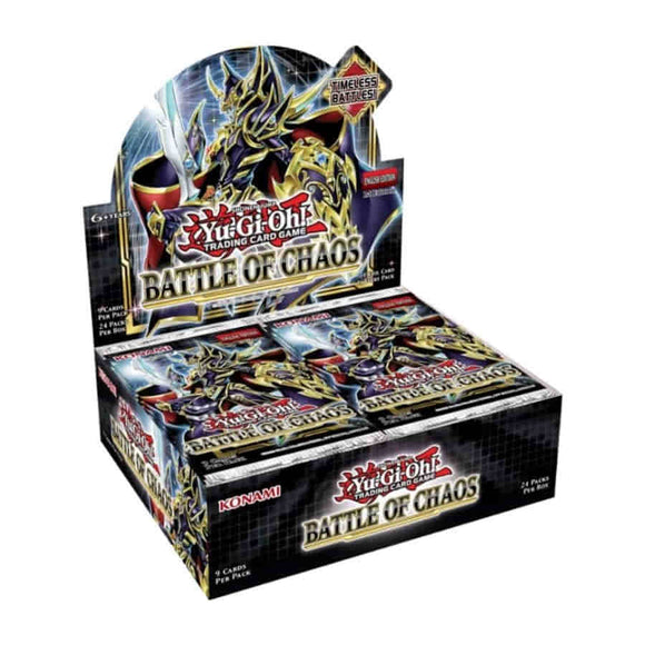 YuGiOh Battle of Chaos 1st Edition Booster Box YuGiOh Battle of Chaos 1st Edition Booster Box