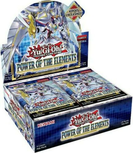 YuGiOh Power of the Elements 1st Edition Booster Box