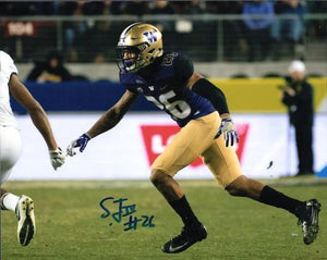 Sidney Jones UW Huskies Signed 8x10 Photo Autograph F
